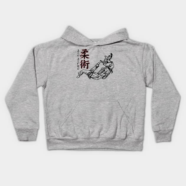 jiu jitsu Kids Hoodie by TeeGo